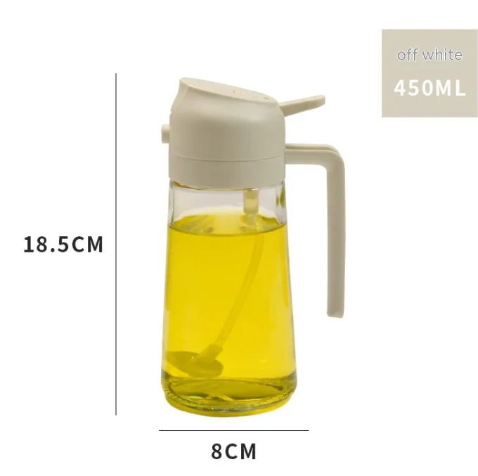 Spriggo DuoSpray 2-in-1 Oil and dressing bottle